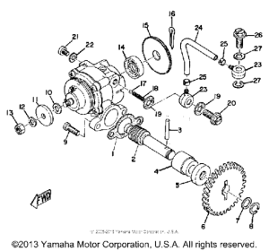JT2 Масляный насос