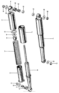 S65 Задние амортизаторы