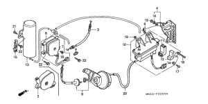 GL1500A Cruise valve / actuator