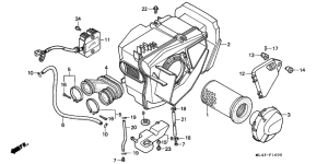 CB450S Воздухоочиститель