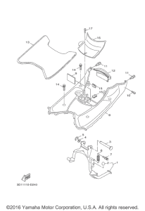 XC50G Подножки