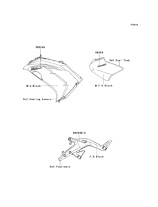 EX650 Наклейки