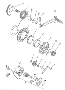 CW50RS Стартер