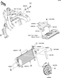 EX650 Радиатор
