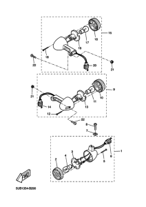 YH50 Проблесковый световой сигнал