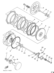 TY80 Сцепление