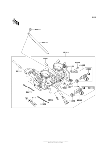 KLE650 Акселератор