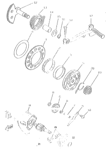 CW50RS Стартер