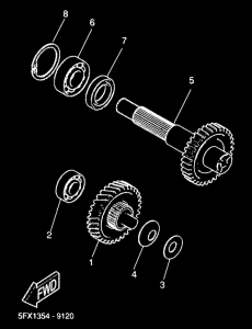 CW50RS Трансмиссия