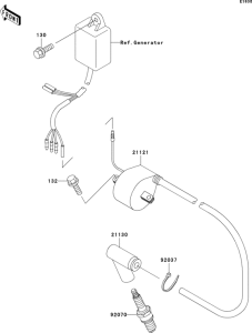 KX500 Система зажигания