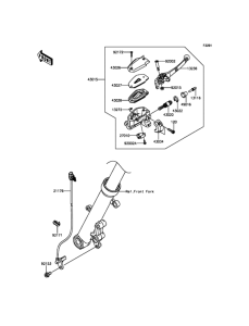 EX650 Главный тормозной цилиндр