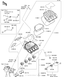 ZX600 Воздушный фильтр
