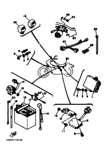 XV250S Equipo electrico