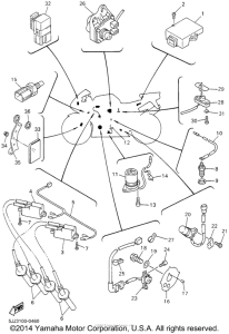 YZF-R1 Электрика