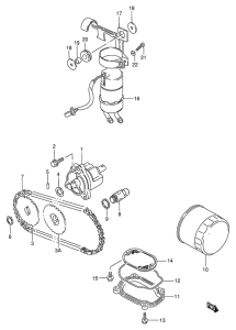 VS800 Масляный и топливный насос