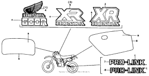XR600R Mark 85-87