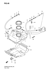 AN650 (ABS) Tank fuel