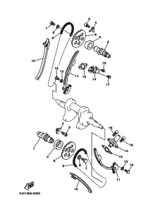 XVS125 Распределительный вал & chain