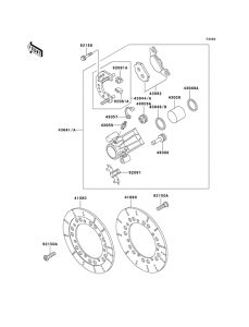 ZG1200 Передний суппорт