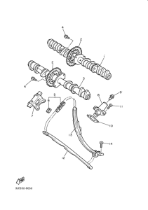 YZF1000R Camshaft. chain