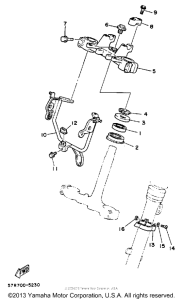 XT350WC (CA ED.) Управление