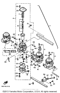 XJ650LJ Карбюратор