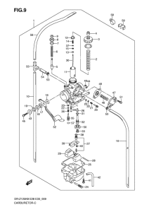 DR-Z125 Carburetor assy