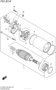 DL1000 (ABS) Стартер
