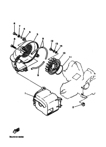 CY50 CY50D Воздухоотвод и вентилятор