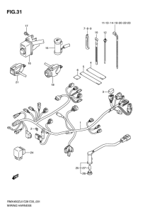 RMX450 Жгут проводов
