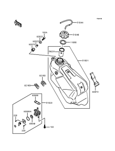  Топливный бак