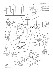YZF-R1 Elektrische ausruestung 2