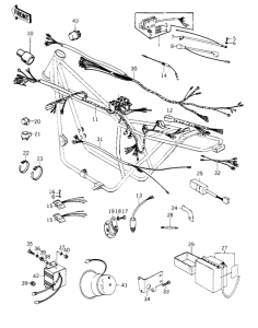 KZ1000 Электрика