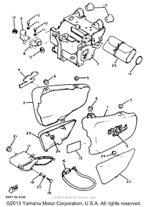 XS650SK Side cover tool