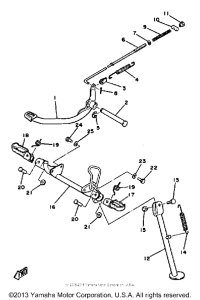 DT100K Stand - footrest