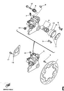  Задний суппорт