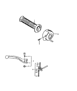 GS1000 Right handle switch