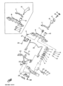 XV535 Управление