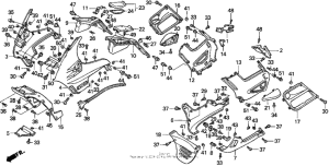 ST1100 Обтекатель