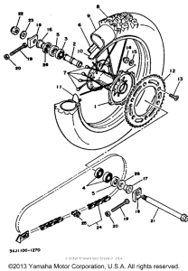  Переднее колесо