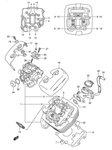 VL250 Головка цилиндров
