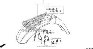  Переднее крыло
