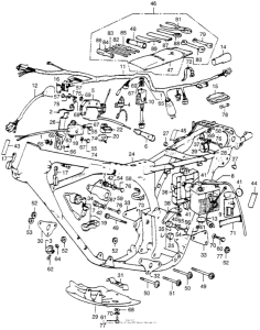 XL350 Frame + battery