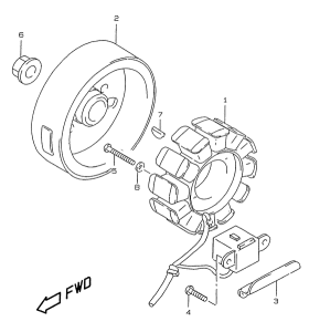 UX50 Зажигание