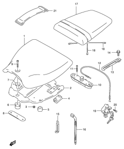 GSX-R400 Пружина