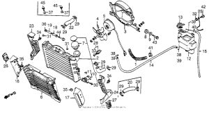 VF1100C Радиатор