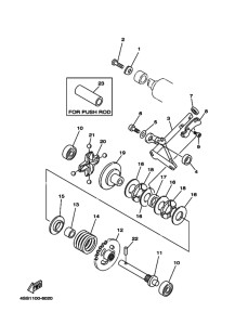 YZ125J YZ125 Корпус / кузов компл governor