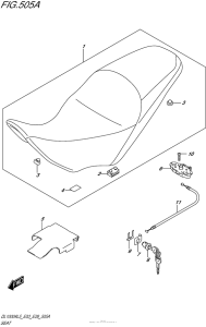 DL1000 (ABS) Сиденье