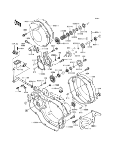 KX125 Engine cover(s)(1 / 2)