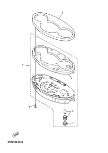 YP125D Приборы